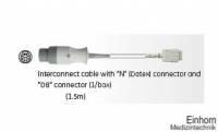 Stammleitung mit N- (Datex) und DB-Stecker, 150 cm