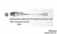Stammleitung mit N- (Datex) und DB-Stecker, 300 cm