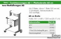 Toro - Notfallwagen 60 cm, grau