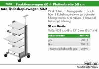 Toro - Ergometriewagen 60.2 cm, grau