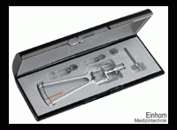 schiötz Augentonometer A, silber, Spezifikation 5, mit gerader Skala (mit Prüfprotokoll)