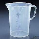 Messkanne 5000 ml, opak transparent