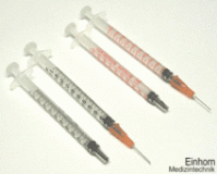 DISPOMED-Einmal-Spritzen 1 ml Tuberkulin mit Kanüle 0,50 x 16 mm (100 Stck.)