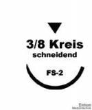 PROLENE FS2 VB 5/0=1 blau monofil Nahtmaterial Fadenlänge 45 cm (36 Stck.)