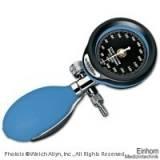 DuraShock DS55 Manometer allein Ø 50 mm, verchromt, 1-Schlauch, ohne Manschette (mit blauem Schutzri