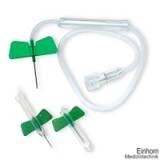 ECOFLO safety Perfusionsbestecke 23 G, 0,6 x 19 mm, blau (100 Stck.)