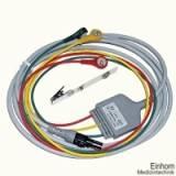 EKG-Kabel mit 3 Ableitungen (IEC) 3 m, mit Druckknopfanschlüssen