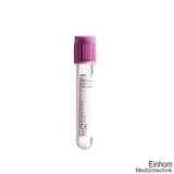 BD Vacutainer EDTA Plus Röhrchen aus PET, 4 ml, 7,2 mg K2 EDTA, 75x13 mm