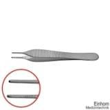 anat. Pinzette nach ADSON gerade, gerieft, 12 cm