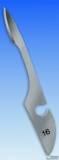 BAYHA Einmal-Skalpellklingen Fig. 16, unsteril