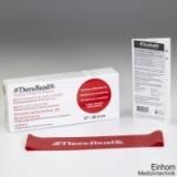 TheraBand Loop 7,6 x 30,5 cm (Ø 20 cm), mittel stark - rot