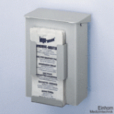 ingo-man Hygiene-Abfallbox 6 Ltr. AB 6 HB 1 A  Aluminium silber eloxiert