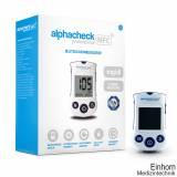 alphacheck professional NFC Blutzuckermessgerät Set mg/dl