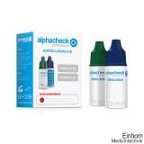 alphacheck professional Kontroll-Lösung A+B (2 x 4 ml)