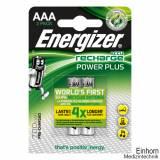 Energizer NiMH Akkumulatoren Power Plus Micro AAA HR03 1,2 V (2er-Pack) (700 mAh#E300626504#)