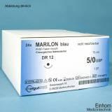 MARILON DS 19 4/0=1,5, blau, monofil, Nahtmaterial Fadenlänge 70 cm (24 Stck.)