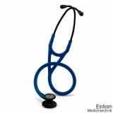 3M Littmann Cardiology IV Diagnostic Stethoskop marineblau (Bruststück Black Edition, Schlauchanschl