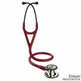 3M Littmann Cardiology IV Diagnostic Stethoskop champagnerfarbenes Bruststück (Schlauch burgund, cha