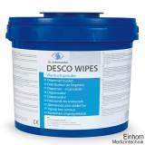 Desco Wipes Vliestuchspender blau (6 Spendereimer) unbefüllt, 5 Ltr.