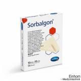 Sorbalgon Classic steril 10 x 10 cm, Calcium-Alginat-Kompressen (10 Stck.)