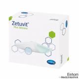 Zetuvit Plus Silicone Saugkompressen steril 8 x 8 cm (10 Stck.) #HAP 413811#