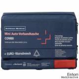 Mini 3in1 Verbandtasche blau Füllsortiment DIN 13164 + Warndreieck