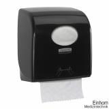 AQUARIUS Slimroll Rollenhandtuchspender Kunststoff, schwarz 32,4 x 29,7 x 19,2cm