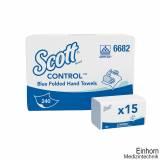 SCOTT Control Falthandtücher 1-lagig, blau, 20 x 31,5 cm (15 x 240 Bl.)