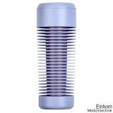 LED-Untersuchungsleuchte auf Rollstativ, weiß-blau