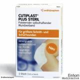 Cutiplast Plus steril, 7 x 5 cm, Vliesstoffverband (5 Stck.)