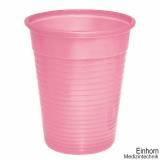 Mundspül- / Laborbecher 180 ml rosa (100 Stck.)