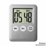 Digital Timer mit kleinem Display silber