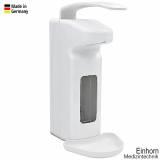 Armhebel-Dosierspender 500 / 1000 ml weiß, mit langem Hebel