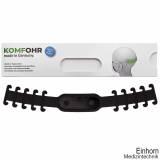 KOMFOHR Maskenhalter schwarz, einzeln im Komfort-Etui