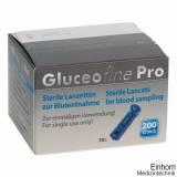 Gluceofine Pro Blutentnahme-Lanzetten steril, 30 G (200 Stck.)