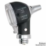 mini 3000 F.O. Otoskop-Kopf 2,5 V LED, schwarz, ohne Griff und ohne Zubehör
