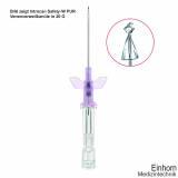 Introcan Safety-W PUR Venenverweilkanüle 16 G, 1,7 mm, grau, 50 mm Stichlänge