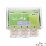 QuickFix UNO Pflasterspender transparent inkl. 45 Pflasterstrips elastic