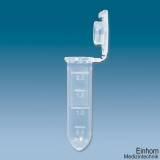 SafeSeal PP-Reaktionsgefäße 2 ml mit anhängendem Deckel farblos (4x250 Stck.)