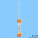 Microvetten 200 µl Lithium-Heparin, orange EU-Code, Aufdruck (100 Stck.)