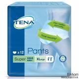 TENA Pants Super XL Einweghosen grün (4 x 12 Stck.)