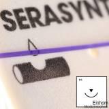 SERASYNTH DS-15 5/0=1, violett, Nahtmaterial Fadenlänge 70 cm (24 Stck.)