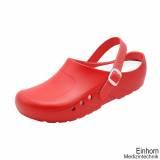OrthoClogs mit Fersenriemen rot, Gr. 44