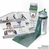 TheraBand 2,5 m, grün/stark, inkl. Türanker-Tasche mit Übungsanleitung