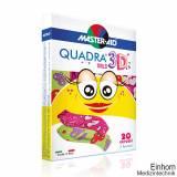 Quadra 3D girls Wundverband zwei Formen Sortiment (20 Stck.)