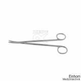 METZENBAUM Präparierschere, gebogen, stumpf/stumpf, 20 cm