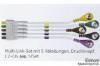 Multi-Link-Set, 5 Ableitungen, Druckknopf, AHA, C2-C4, 74 cm