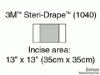 3M Steri-Drape 1 Inzisionsfolien 35 x 60 cm (10 Stck.), 1 Packung