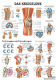 anat. Lehrtafel: Das Kniegelenk 70 x 100 cm, laminiert