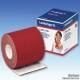 Leukotape K Klebebinde, 5 m x 7,50 cm, rot, 5 Rollen